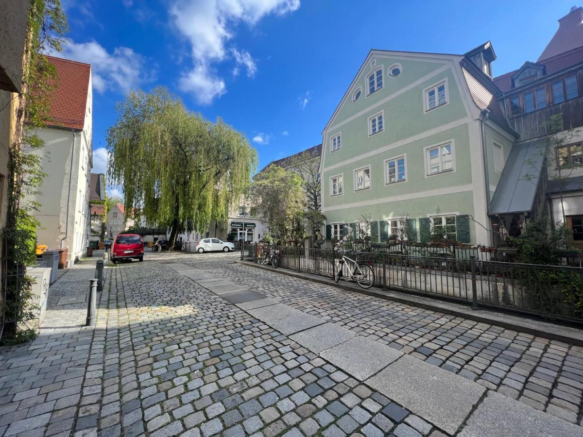 Apartament Liboria I Als Gruppe Im Denkmal Augsburgs Zewnętrze zdjęcie